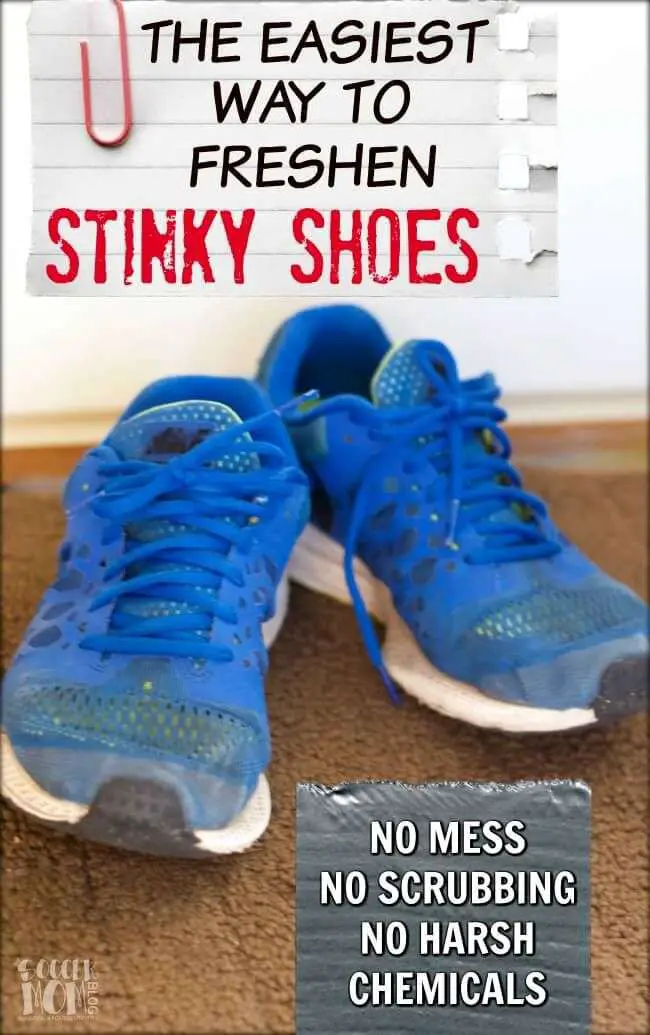 2 Easy Steps to Eliminate Shoe Odor