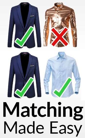 5 Rules To Match Clothing Well