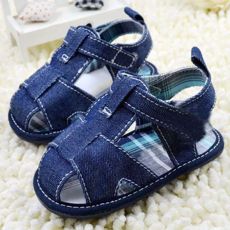 Aliexpress.com : Buy Jean Style Newborn Baby Shoes Boy ...