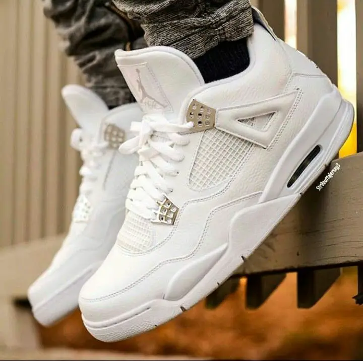 All white Jordan