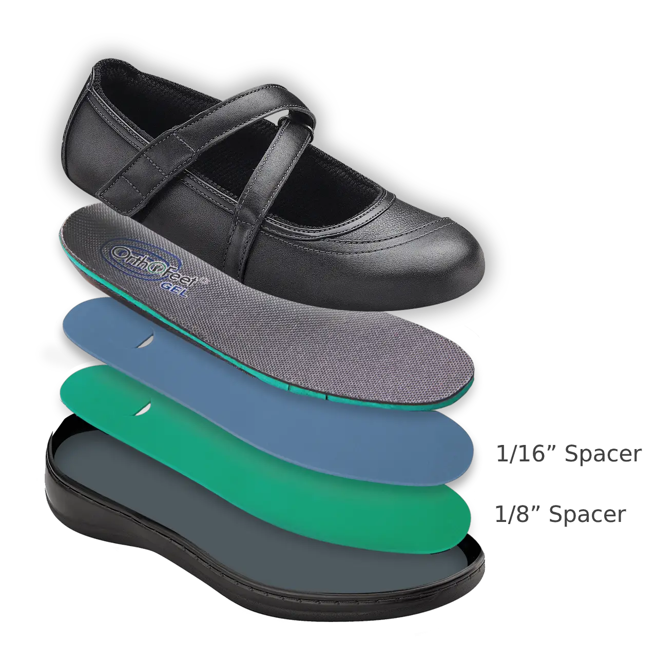 Arch Support Mary Jane Shoes For Women