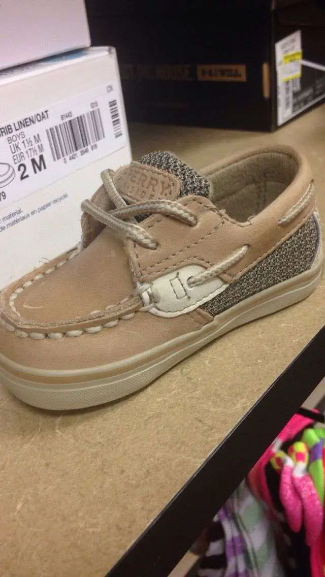 Baby Sperrys!!?You can find them at pretty much any shoe ...