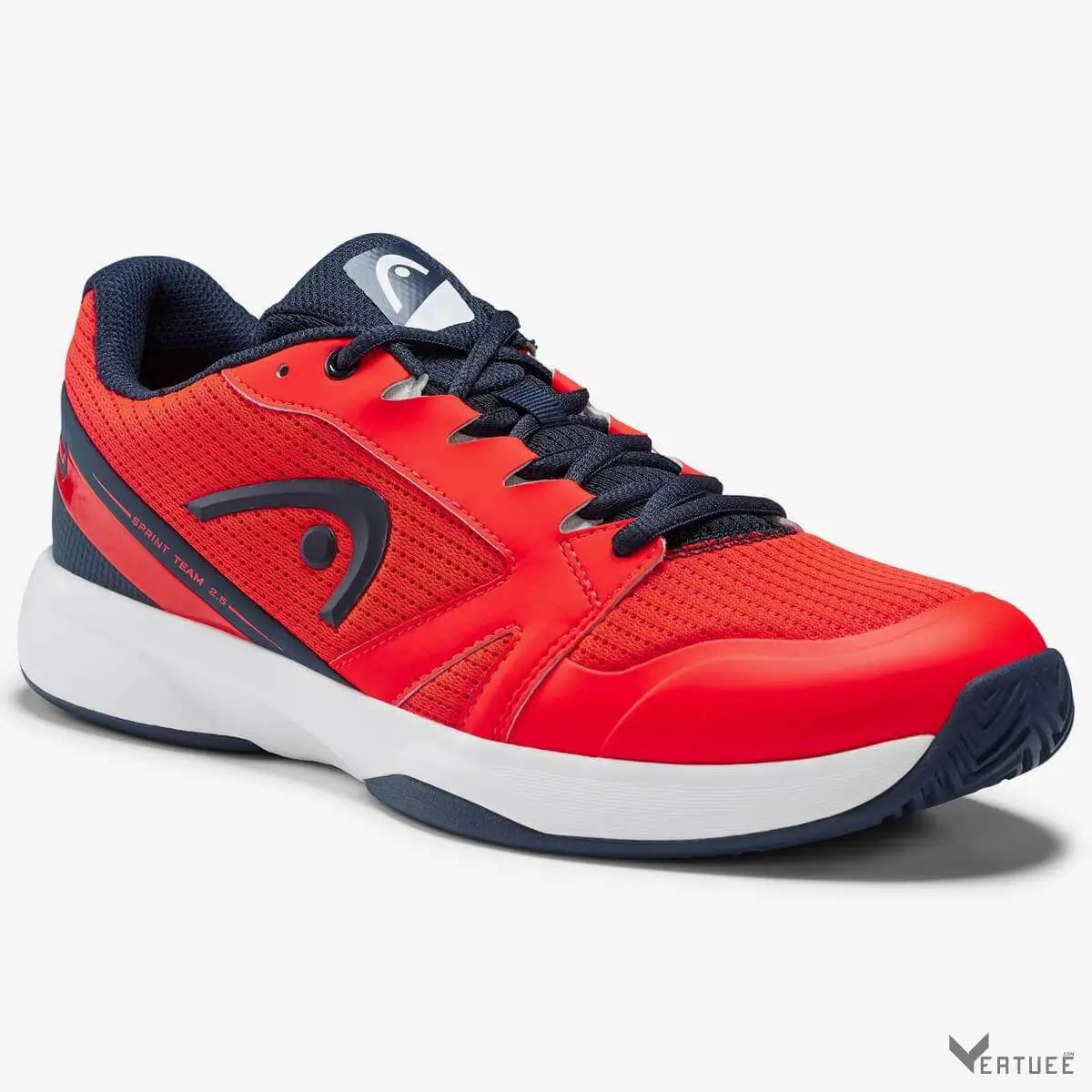Buy HEAD Sprint Team Men 2.5 Neon Red/Dark Blue Allcourt Tennis Shoes ...