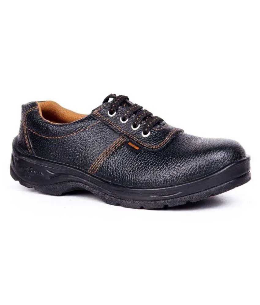 Buy HILLSON STEEL TOE SAFETY SHOES Low Ankle Black Safety ...