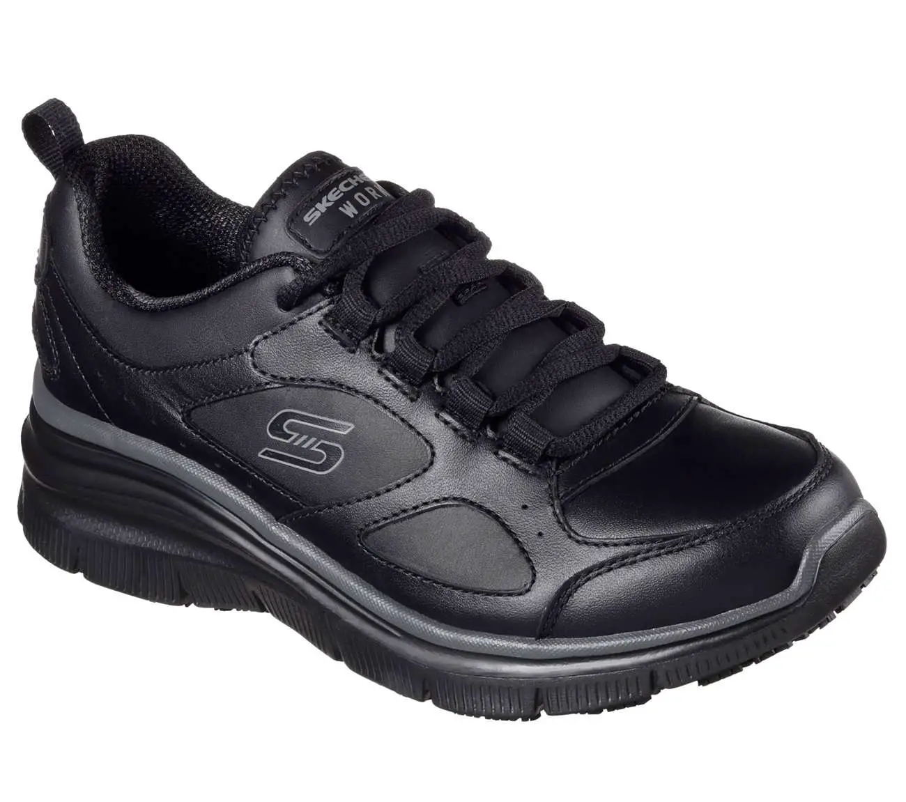 Buy SKECHERS Work Relaxed Fit: Carrolton SR Non Slip Shoes ...