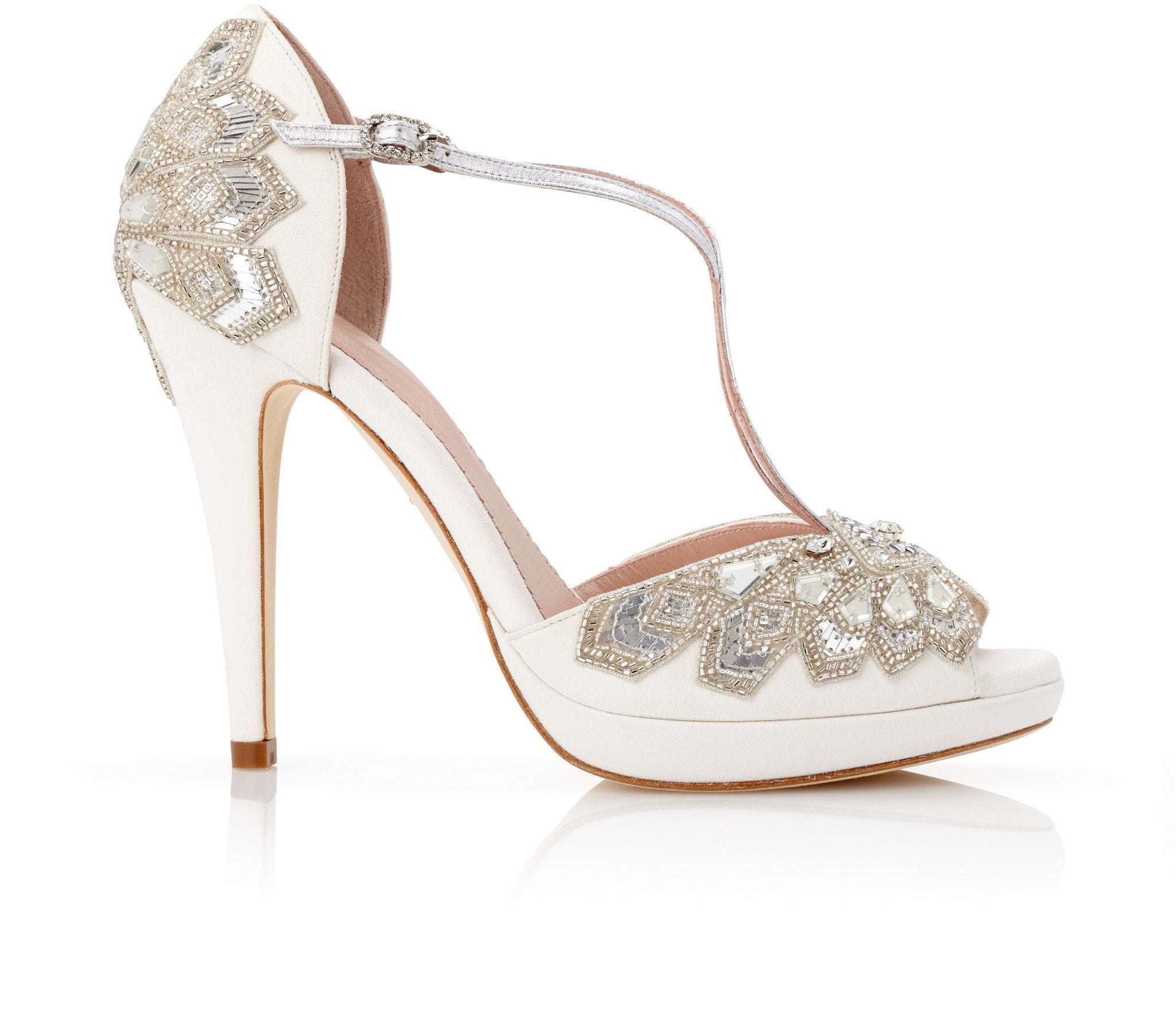 Buy Victoria Ivory Bridal Shoe