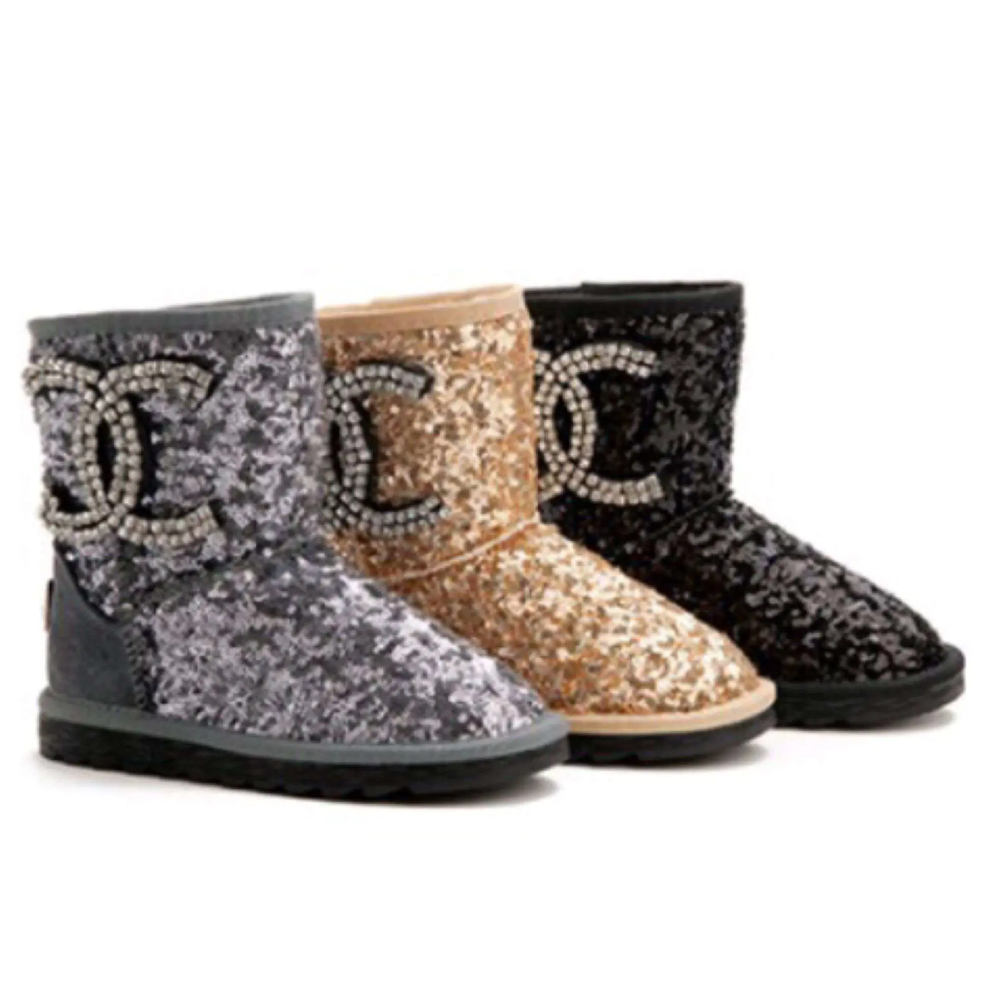 chanel Inspired Ugg style boots