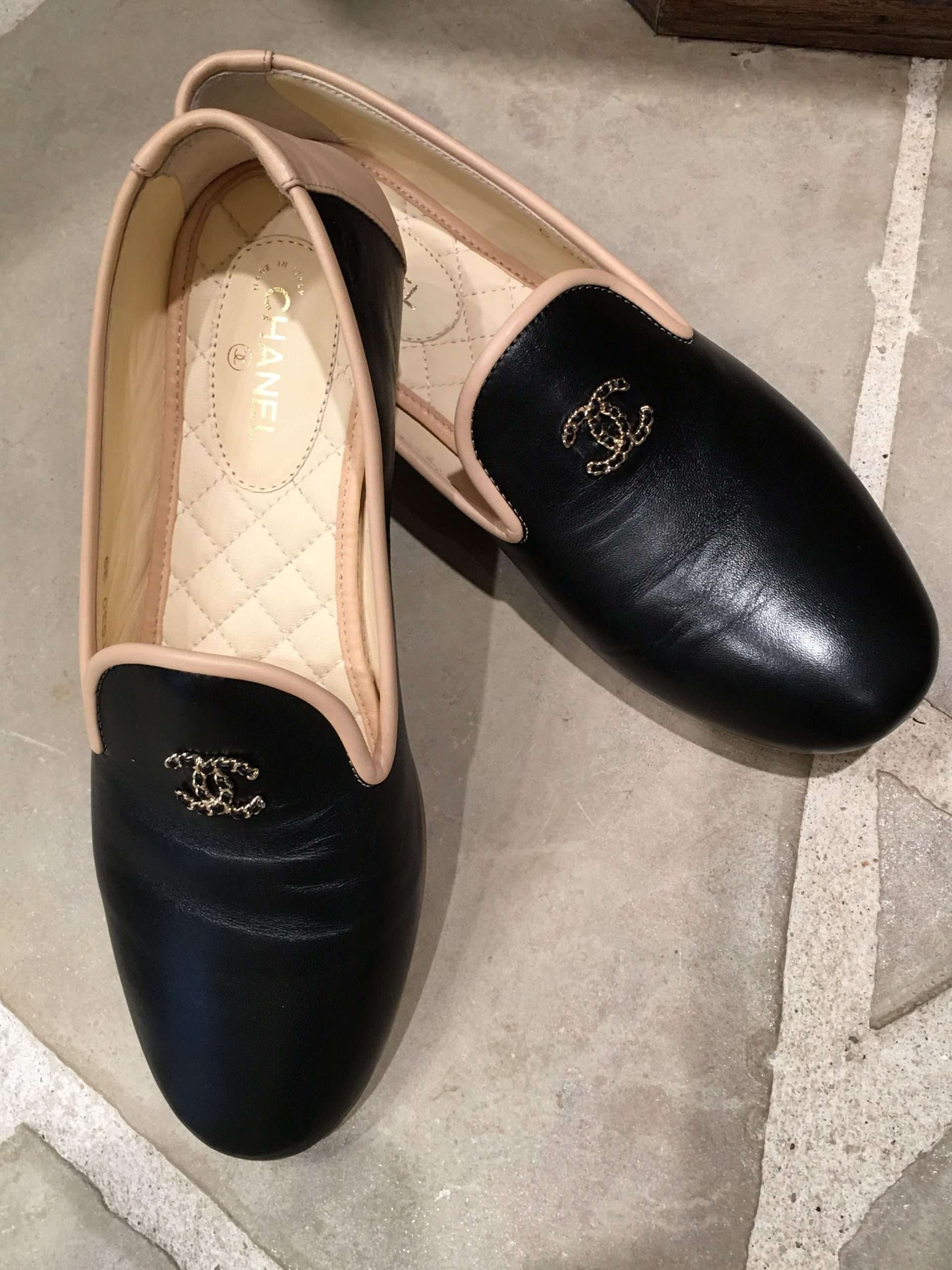 Chanel Lambskin Loafers