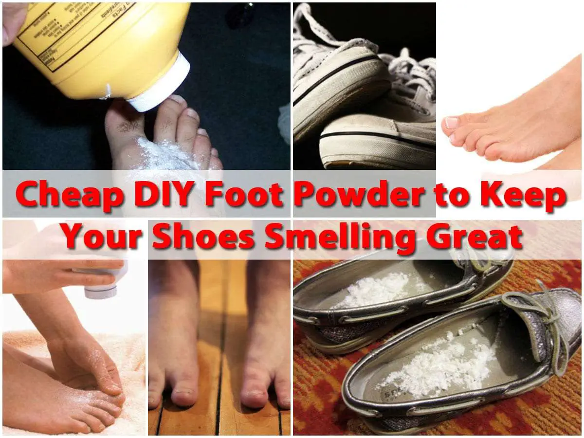 Cheap DIY Foot Powder to Keep Your Shoes Smelling Great ...
