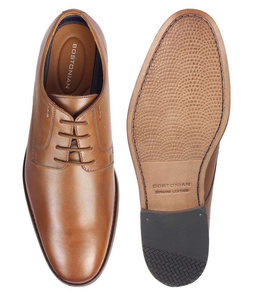 Clarks Derby Genuine Leather Brown Formal Shoes Price in ...