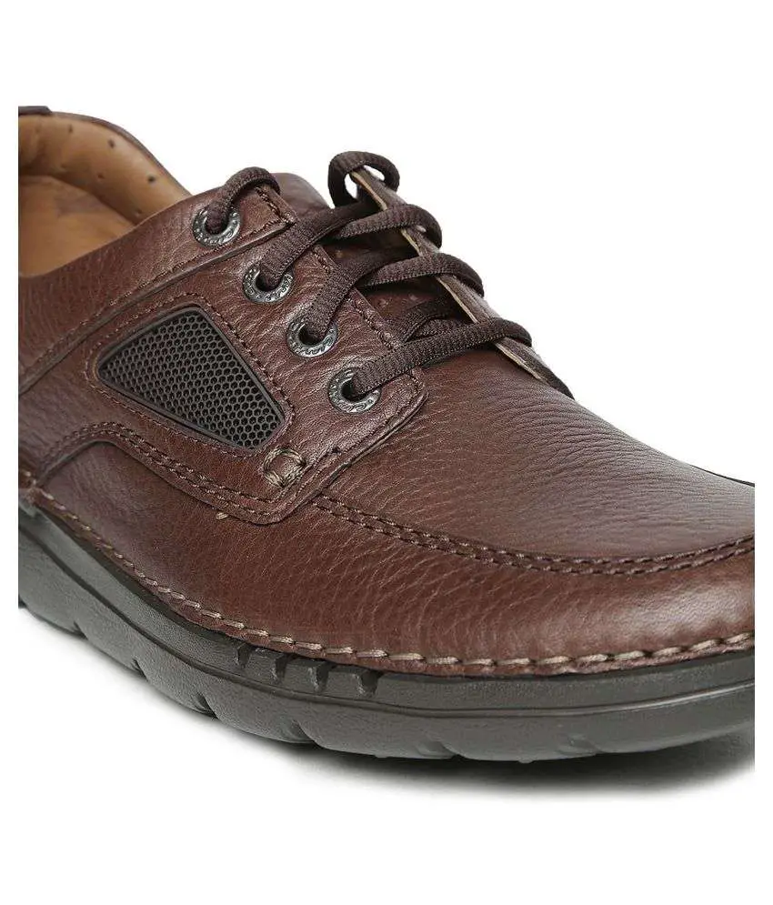 Clarks Lifestyle Brown Casual Shoes