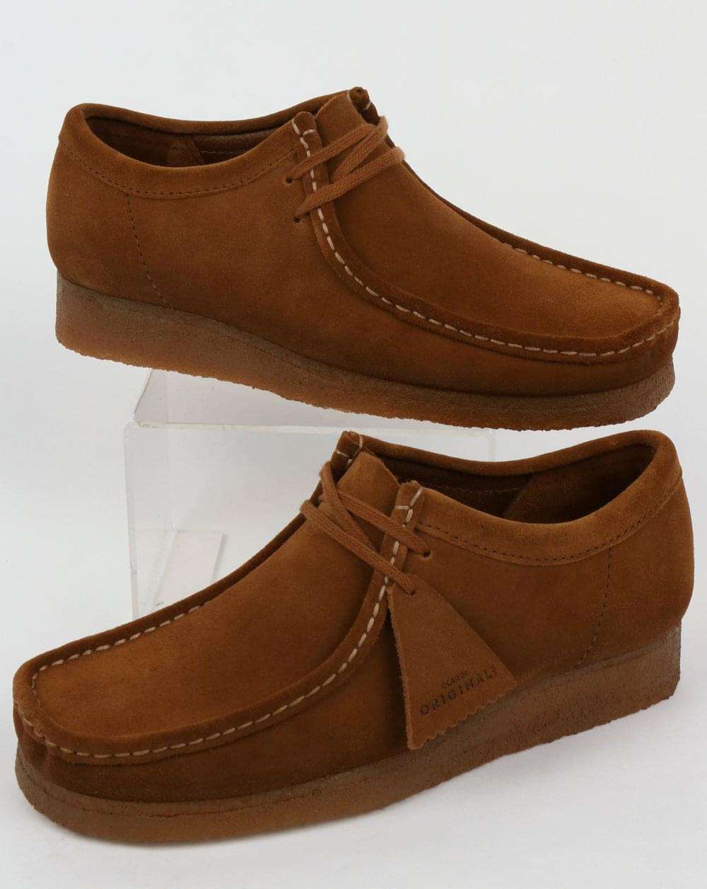 Clarks Originals Wallabee Shoes Cola Suede,brown,moccasin ...