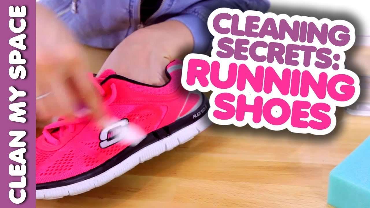 Cleaning Secrets: Running Shoes! (How to Get Your Shoes Cleaner, Whiter ...