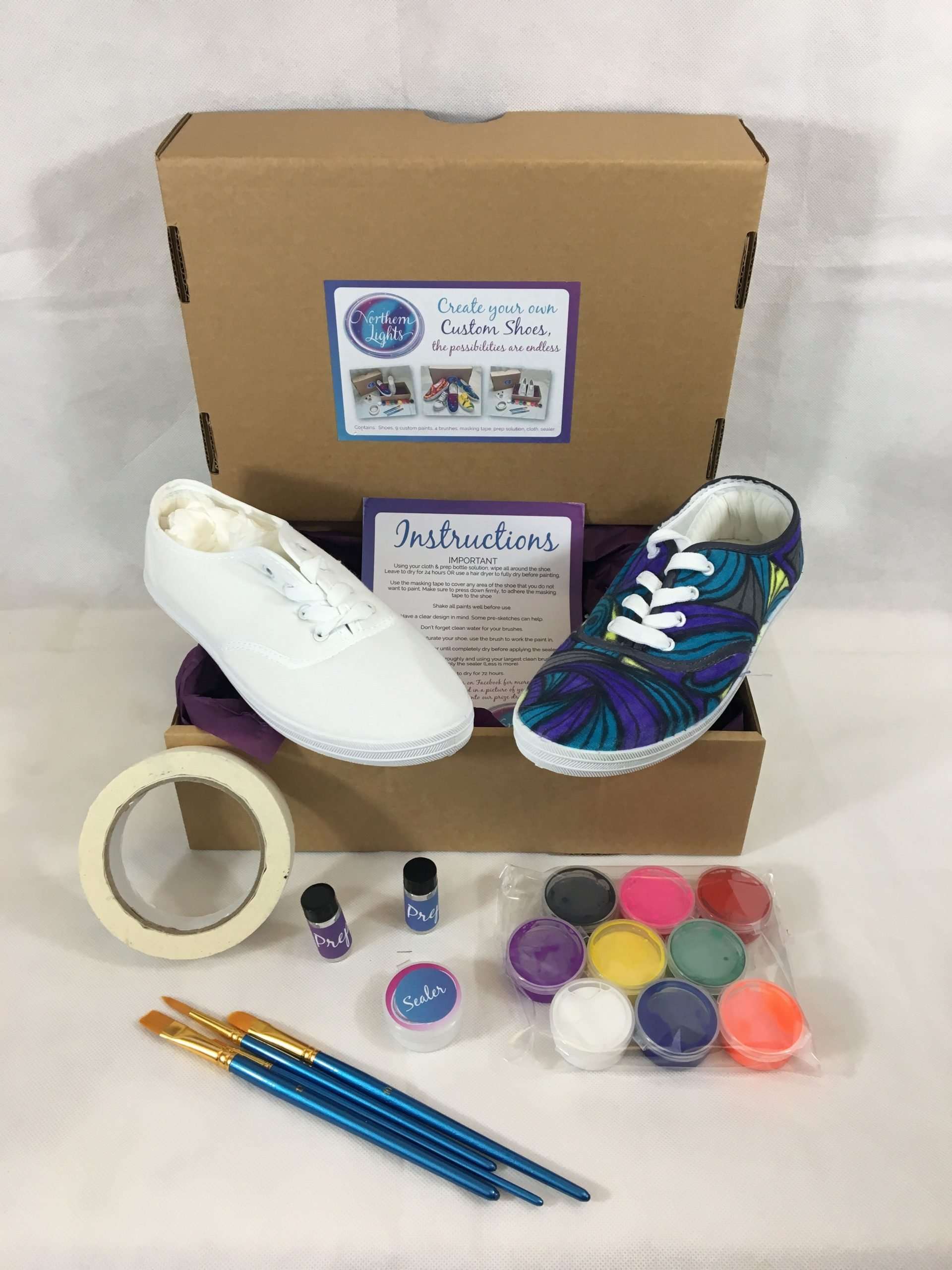 Create your own custom shoes kit