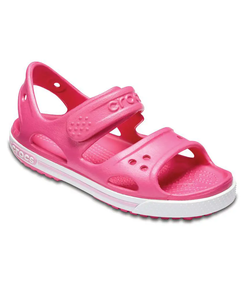 Crocs Crocband II Pink Boys Casual Sandals Price in India
