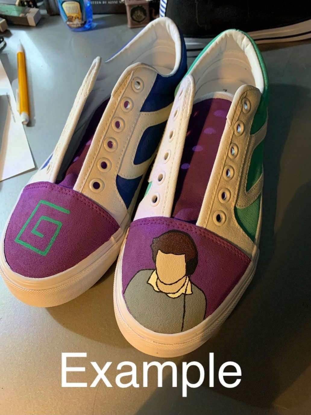 Custom Painted Shoes dream smp one direction etc