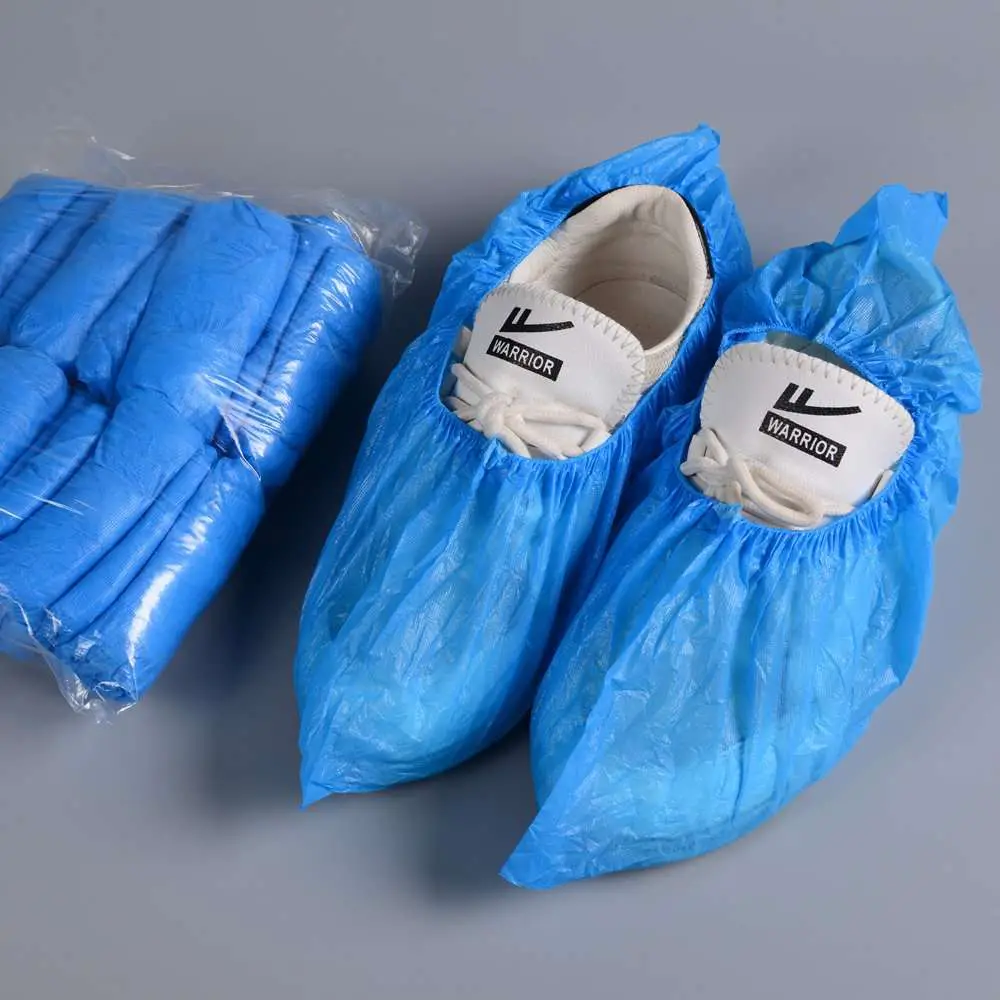 Disposable PE CPE Plastic waterproof Shoe Cover