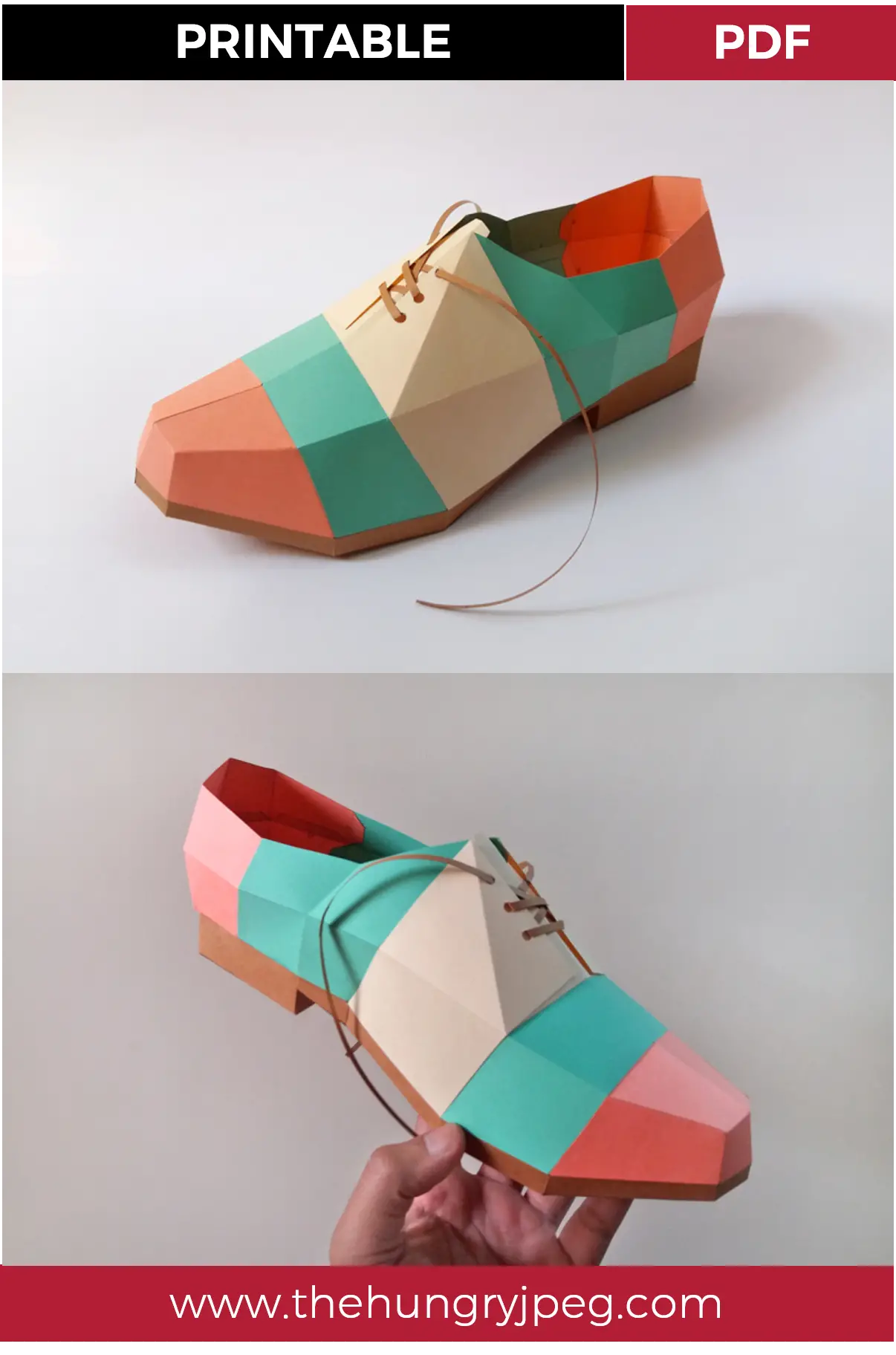 DIY Colorful pointed Shoe