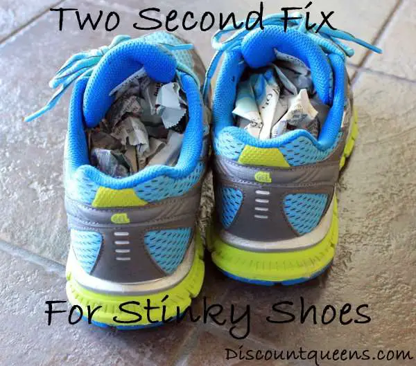 DIY Two Second Fix for Stinky Shoes!