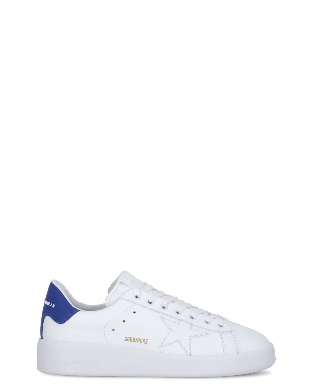 Golden Goose Leather Pure Star Sneakers in White for Men