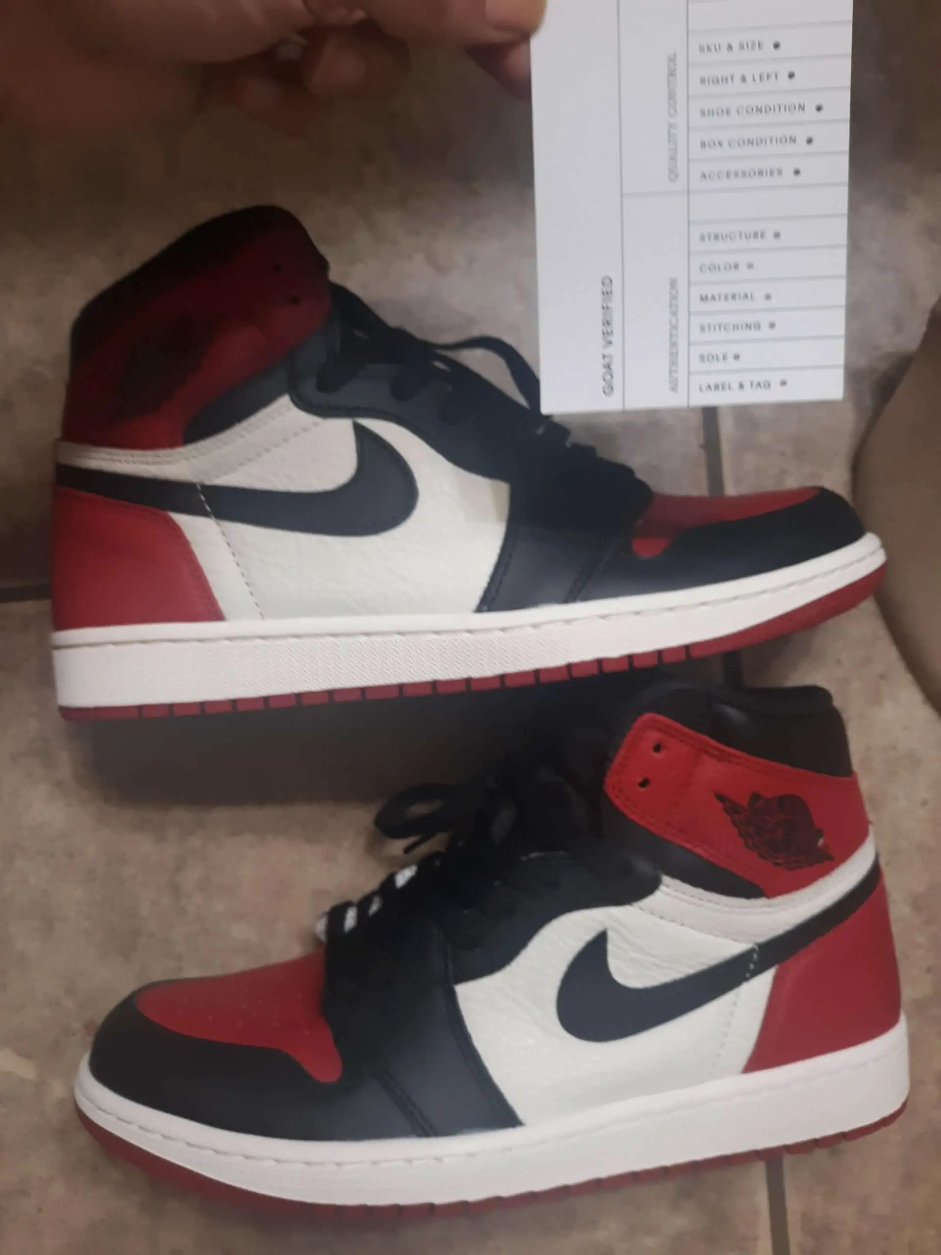 Got these from goat today... think I need a legit check ...