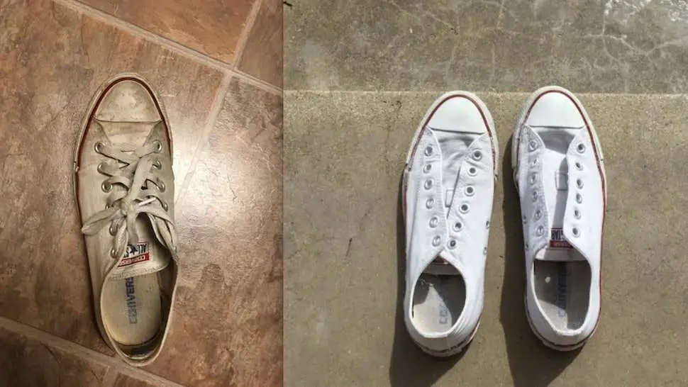 How Do You Clean White Shoes? This Viral Post Has The Answer