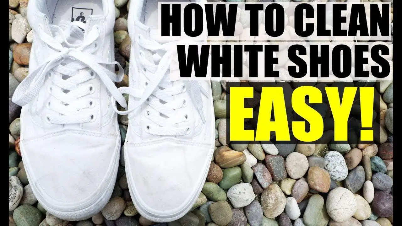HOW TO CLEAN WHITE CANVAS SHOES