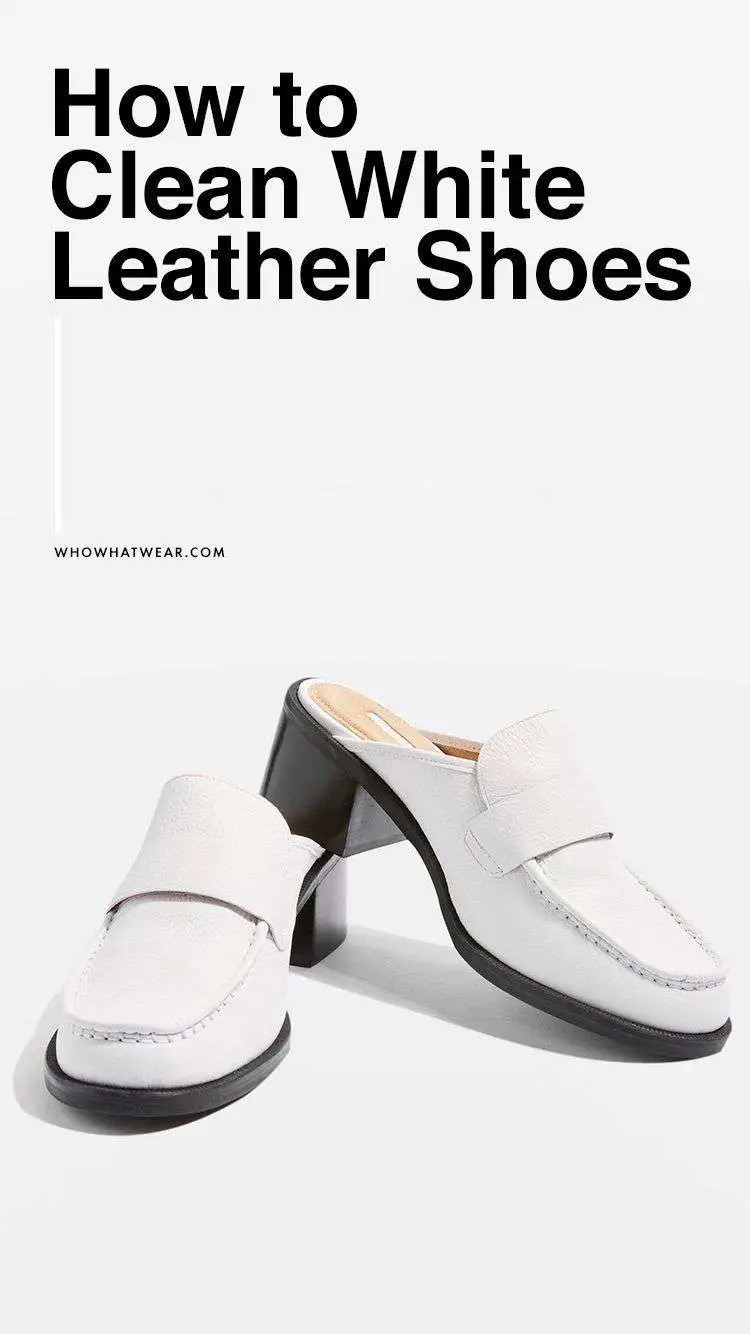 How to clean white leather shoes #leathershoescleaningtips
