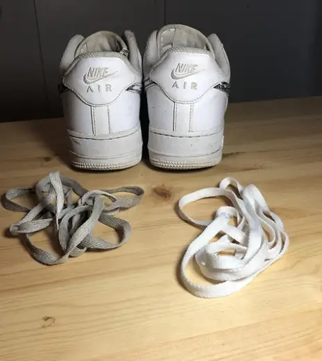 How To Clean White Shoelaces Without Bleach Nor Washing ...