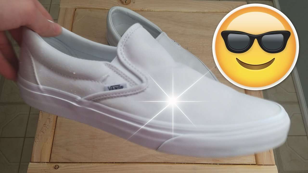 How To Clean White Vans 2018 EASY