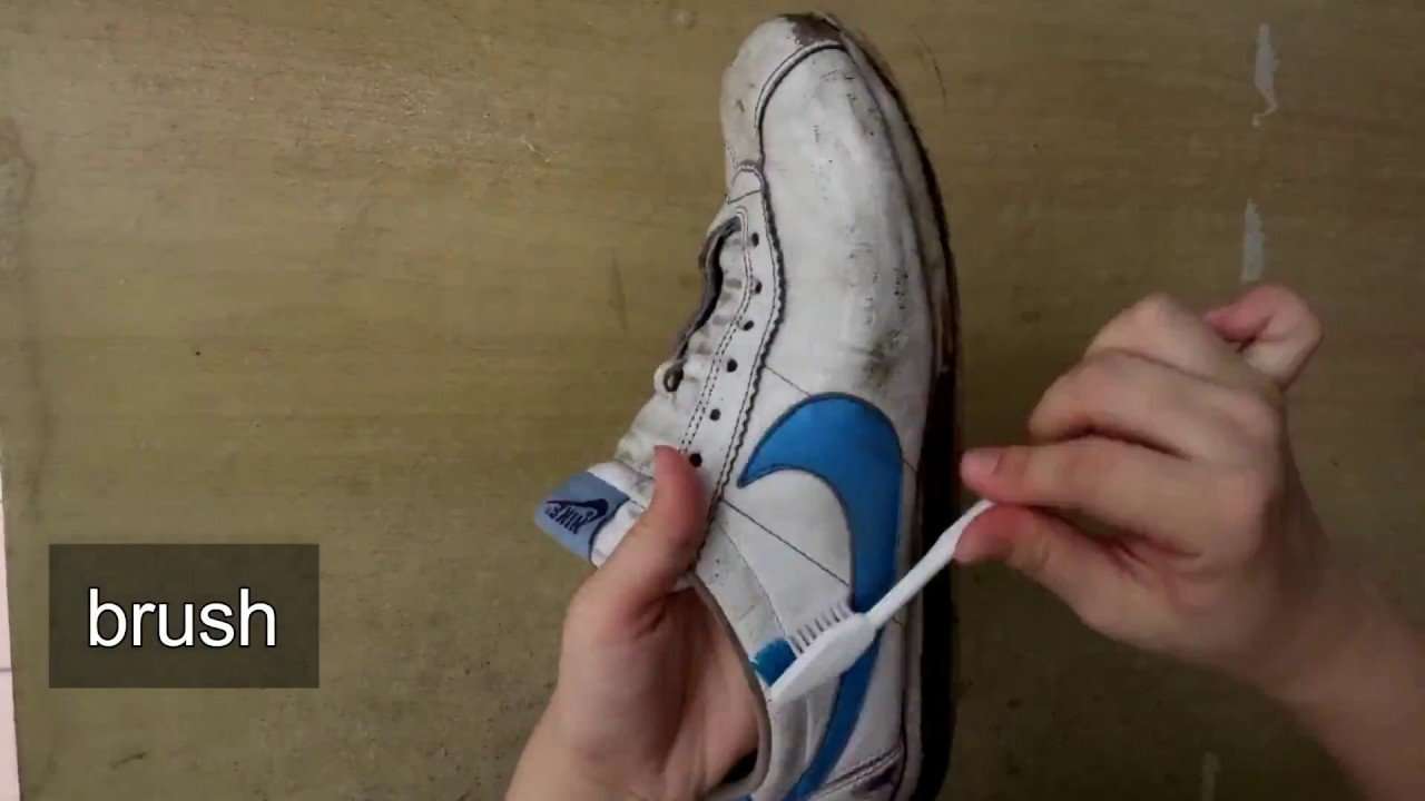 how to clean your shoes outside and inside