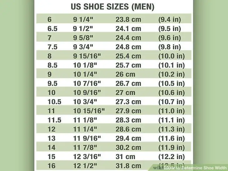 How to Determine Shoe Width: 13 Steps (with Pictures ...