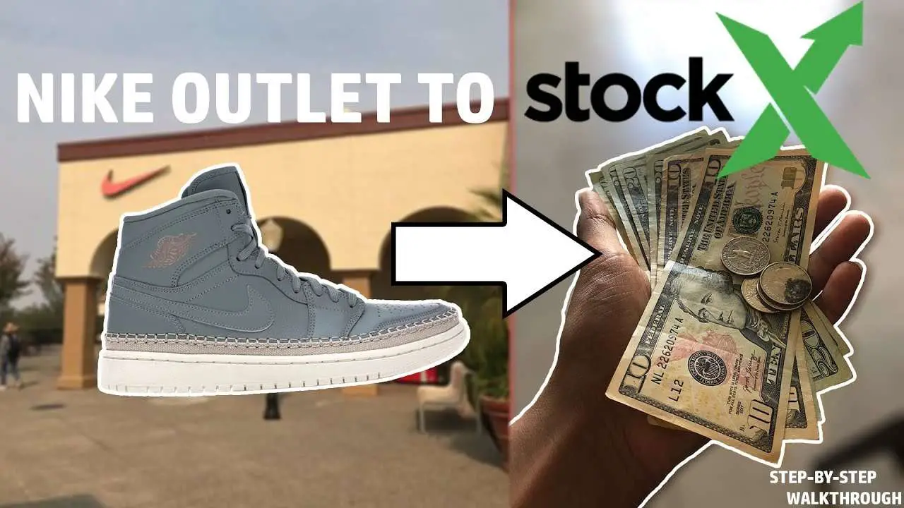 How to flip NIKE OUTLET shoes on STOCKX