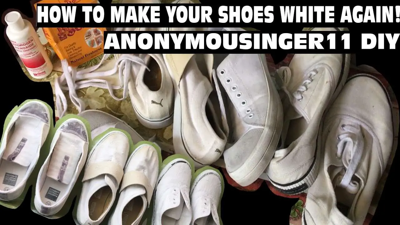 HOW TO MAKE YOUR SHOES WHITE AGAIN!