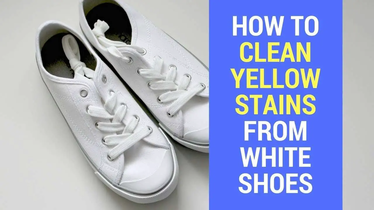 How to Remove Yellow Stains From White Shoes at Home ...