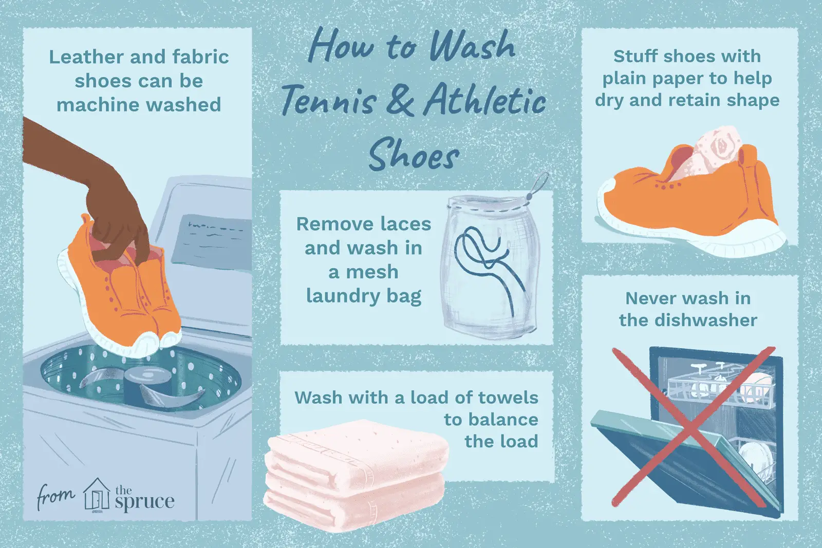 How to Wash Tennis and Athletic Shoes