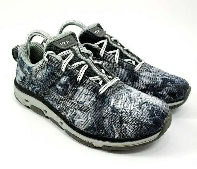 HUK Attack Performance Fishing Shoes Mens Size 7 Model H8011000185 Grey ...