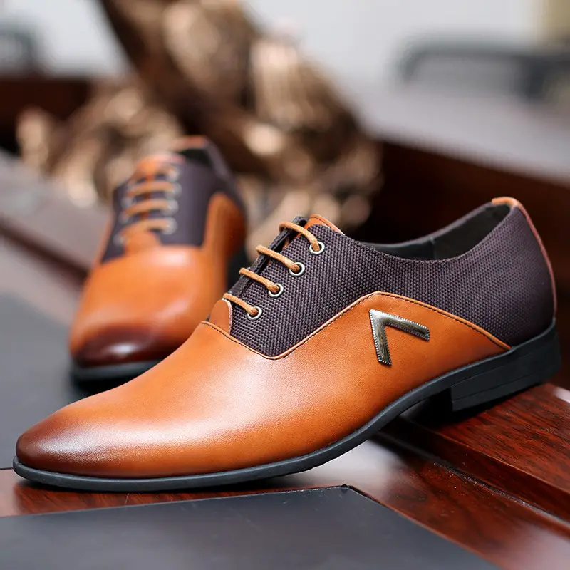 leather shoes Men Dress Vogue Large Yards Leather Shoes For Men Top ...