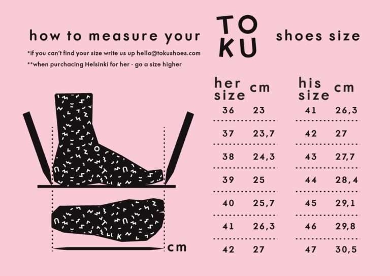 Measuring Your Foot for Shoes  A step by step guide  TOKU shoes