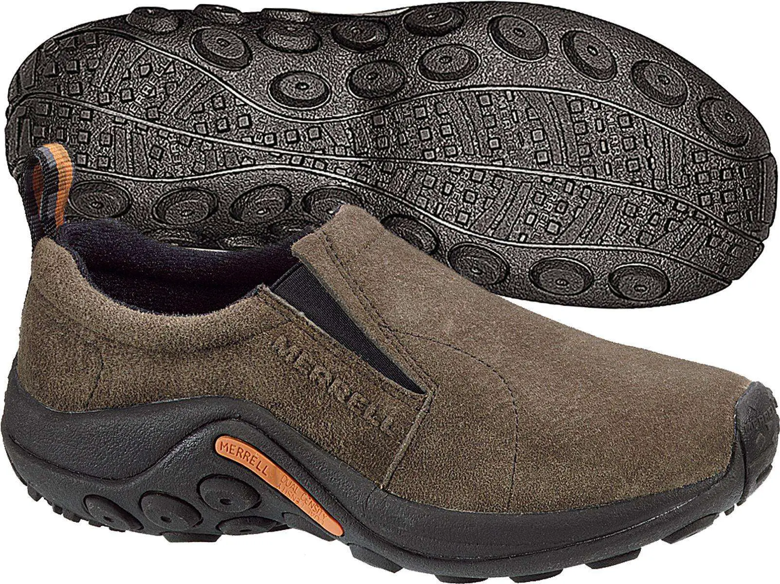 Merrell Suede Jungle Moc Casual Shoes in Gray for Men
