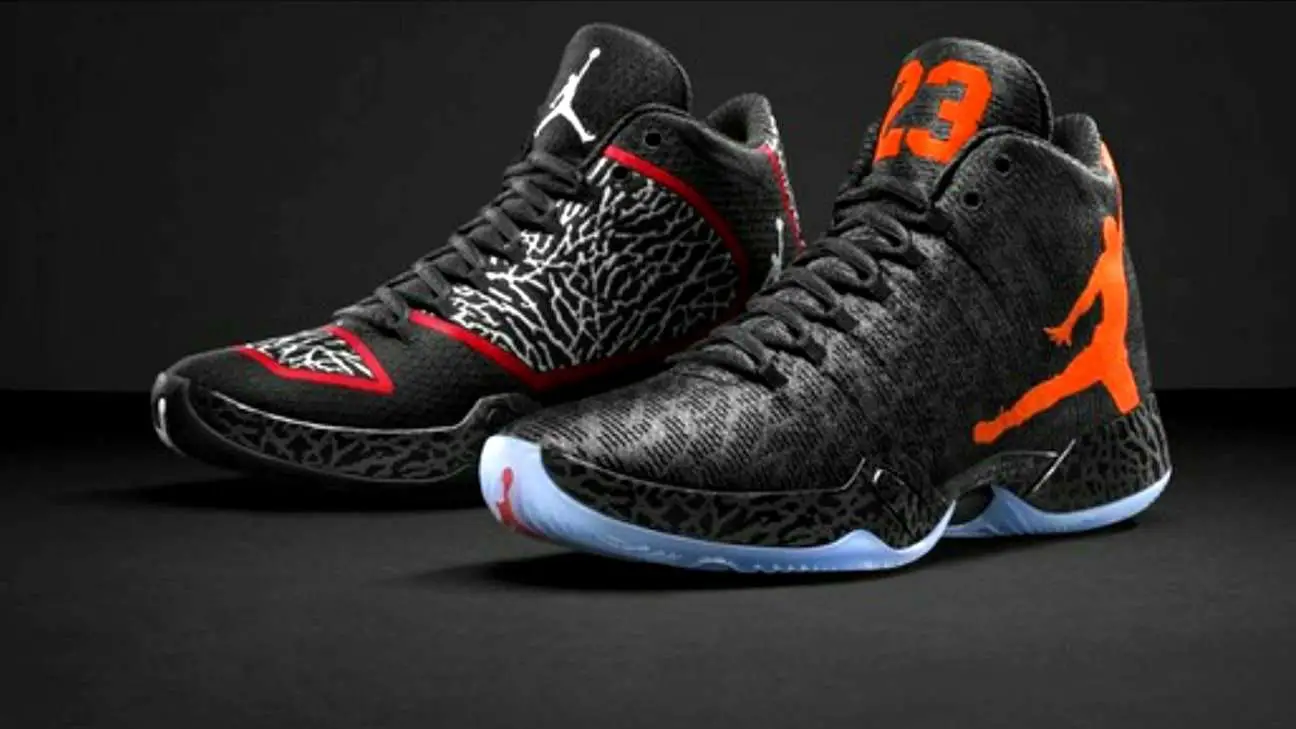Michael Jordan unveils his latest shoe, the Air Jordan XX9