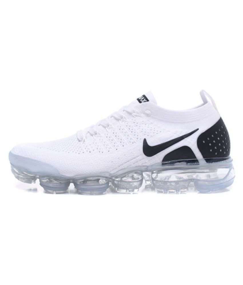 Nike vapormax flyknit 2.0 White Running Shoes