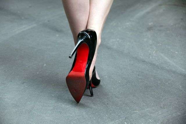 One day I will have red soled shoes!!!