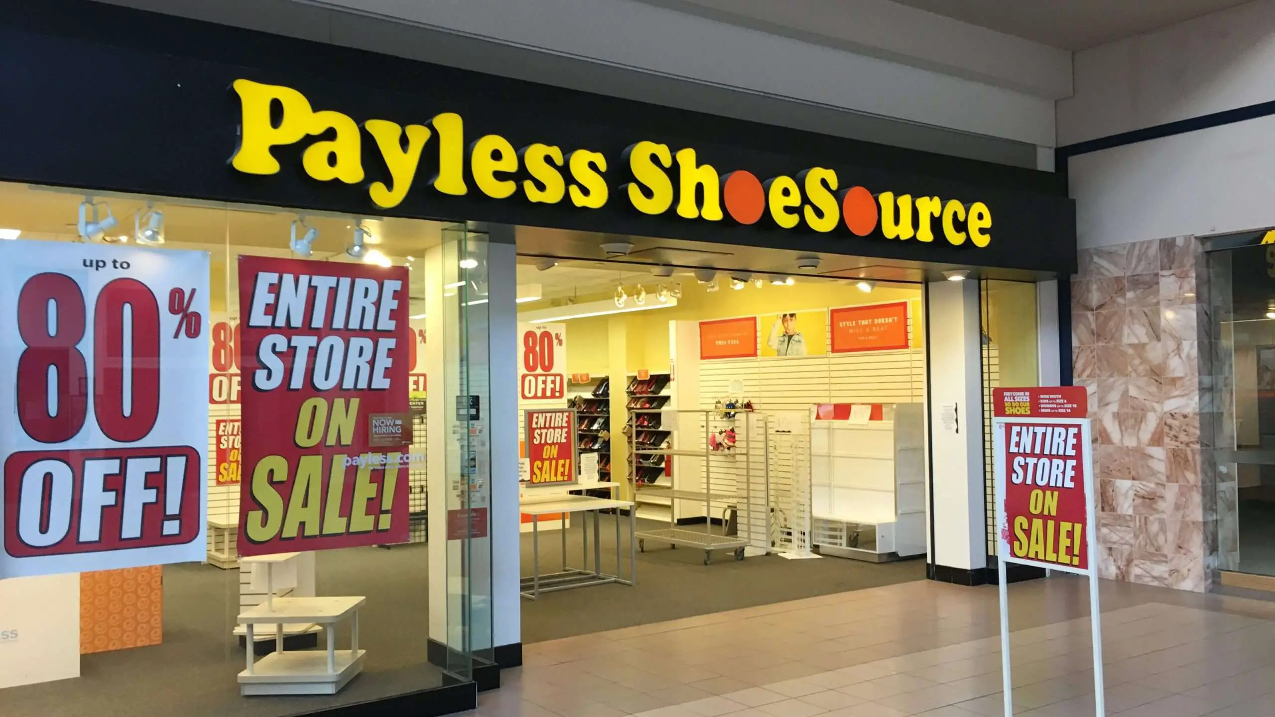 Payless ShoeSource: All U.S. stores liquidating and closing