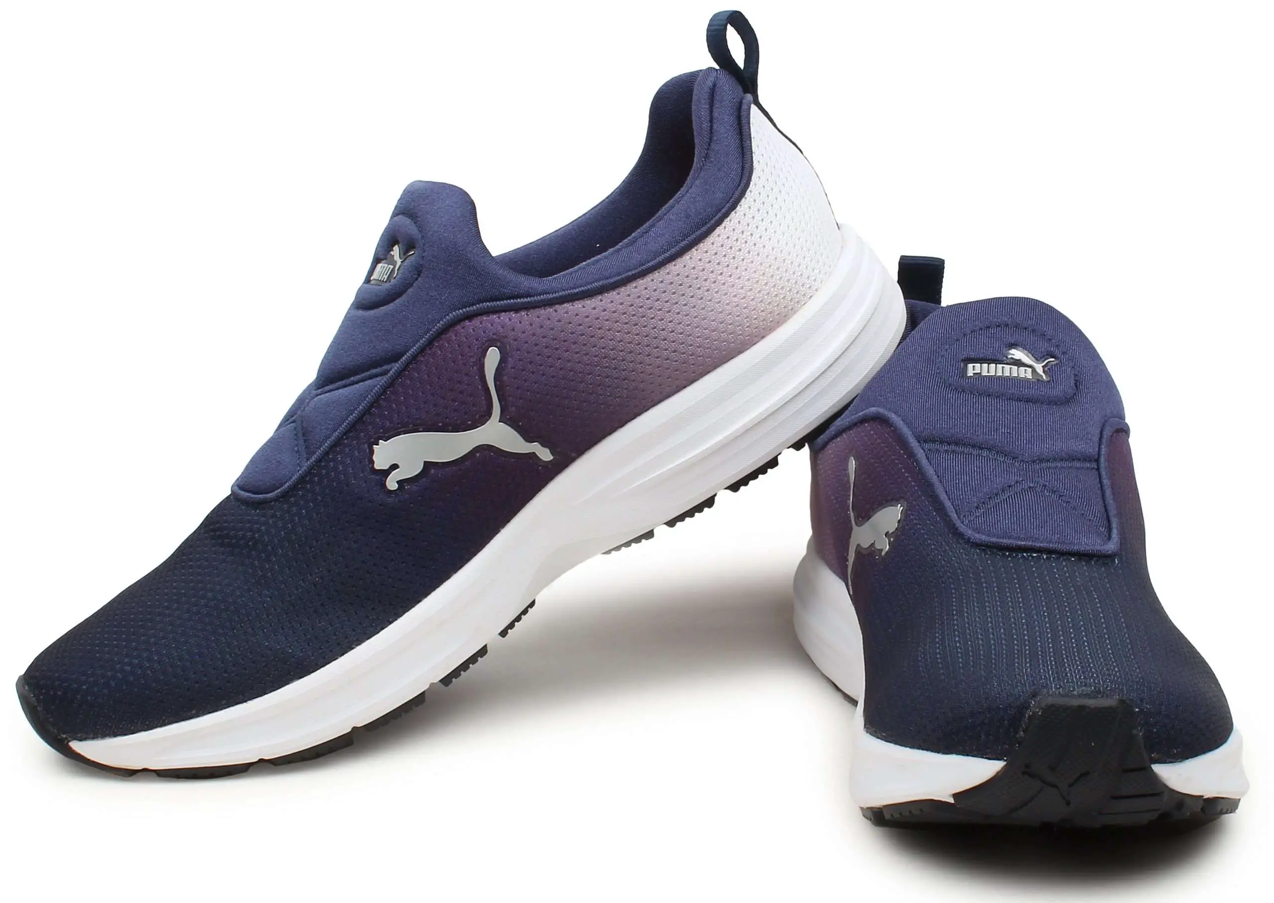 Puma Men EF Cushion Slipon Fade DP Purple Running Shoes ...