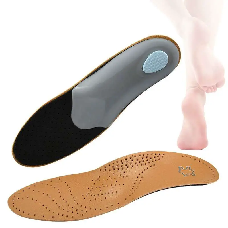 Recommended Leather Orthopedic Insoles Pads For Shoes ...