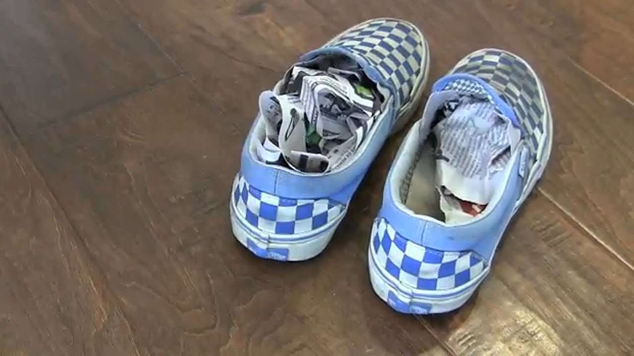 Remove Bad Smells from Shoes (and More) with Newspaper