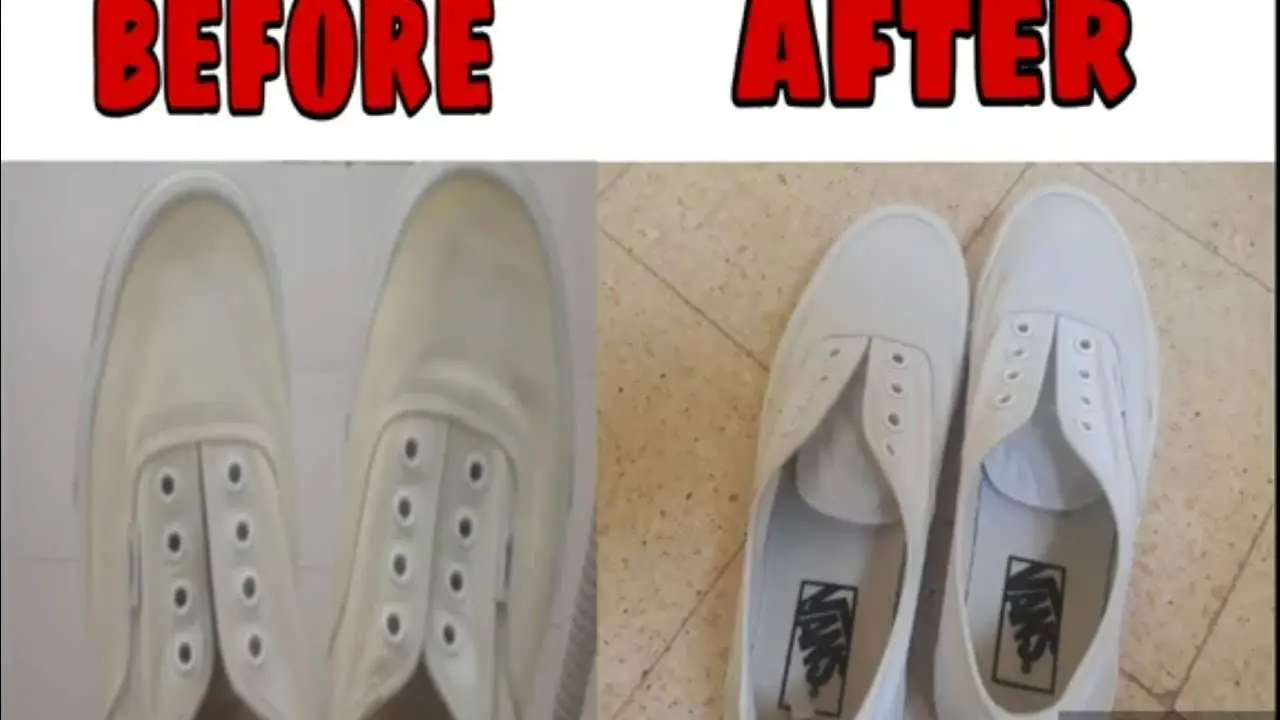 Removing Yellow Stains from White Shoes/DIY Stain ...