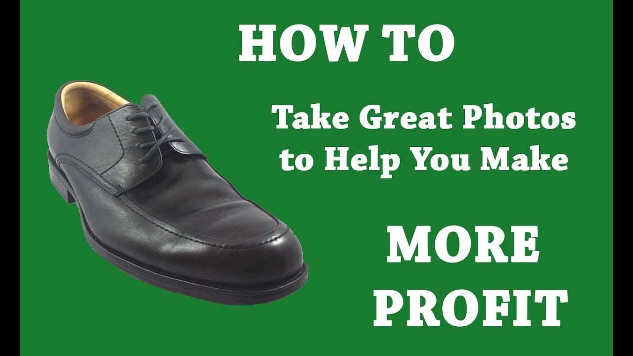 Selling Shoes on eBay: How to Take Great Photos to Help ...