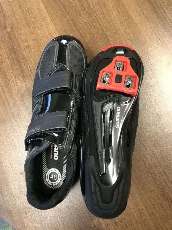 Shimano mens cycling shoes peloton clips size 13 for Sale ...